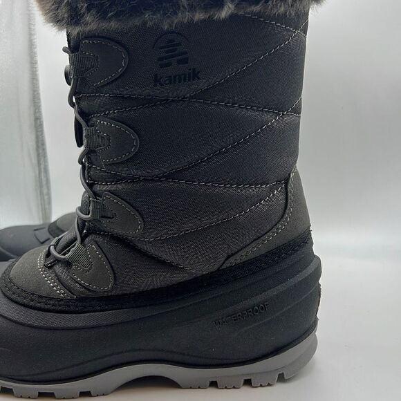 kamik The MOMENTUM 3 Winter Boot- Charcol color Women 7- NWB - Picture 6 of 10